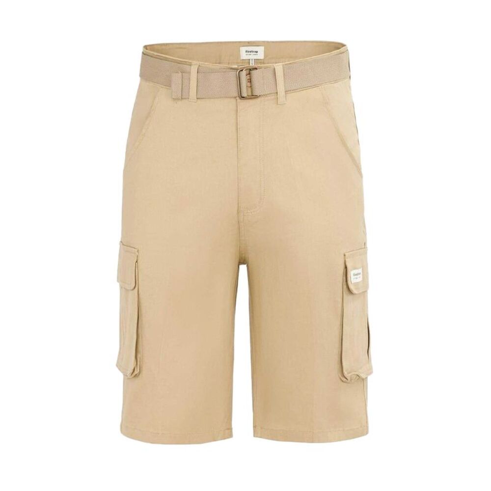 Firetrap Mens Cargo Shorts / Army Khaki